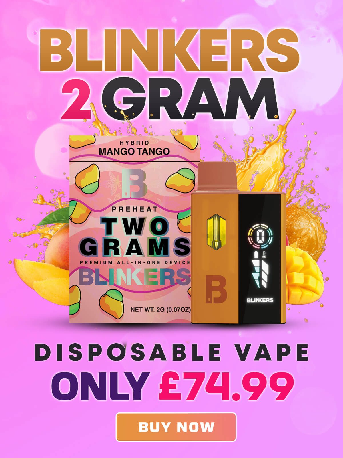 Blinkers 2 Gram Canna Vape - Doobie Vapes